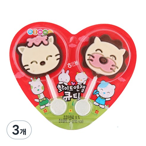 해태화이트엔젤 큐티, 27g, 3개