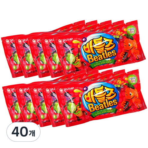 오리온 비틀즈, 40g, 40개