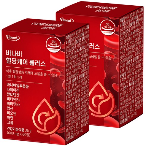 퍼니트 바나바 혈당케어 플러스 36g, 2개