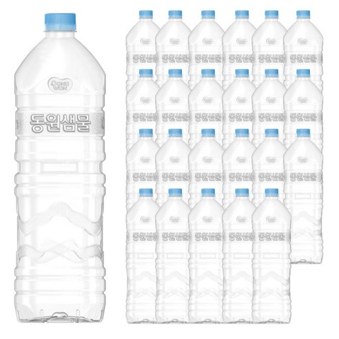 동원샘물 무라벨