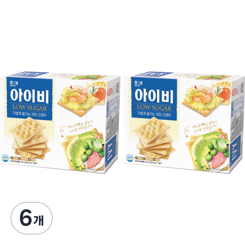 해태제과 아이비, 270g, 6개
