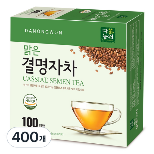 다농원 맑은결명자차, 120g, 400개