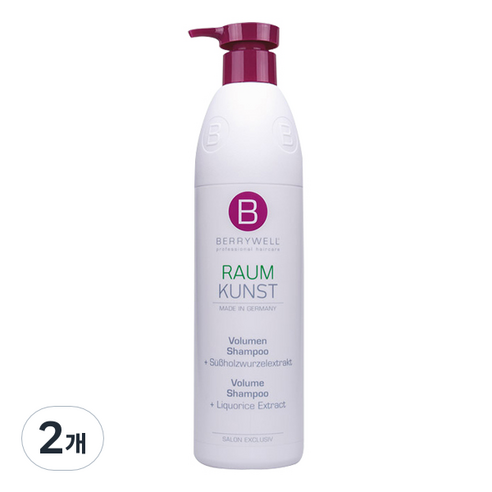 베리웰 볼륨 헤어 샴푸, 2개, 1000ml
