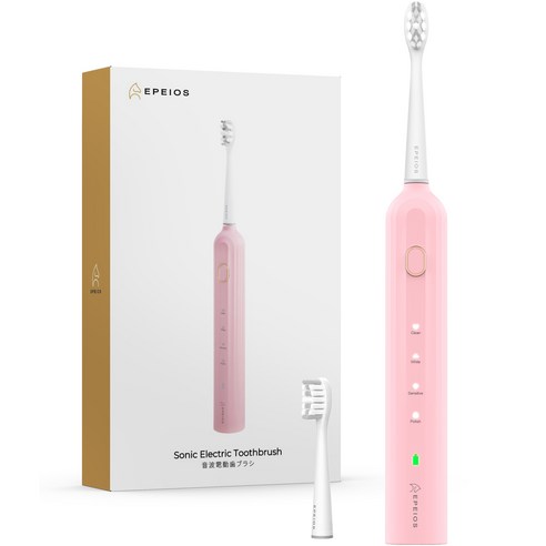 전자 칫솔 오아 클린이소프트R 자동압력센서 롤링터치 음파 전동 칫솔, OOT-004(화이트) 11 에페이오스 음파 전동칫솔, 다이아몬드 핑크