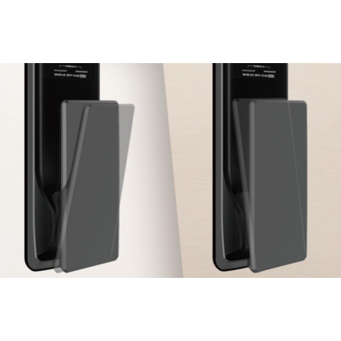 자동되잠김 가능한 제니스 무타공 푸시풀 디지털 도어락 Z900S