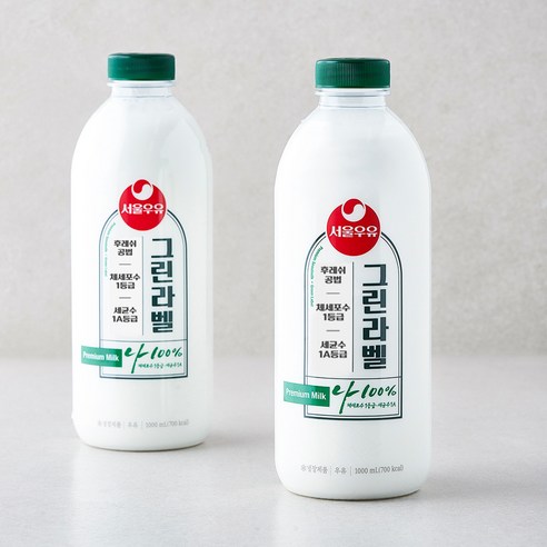 서울우유 그린라벨 우유 1000ml 12팩 수입우유 서울우유 그린라벨 우유 1000ml 12팩 수입우유