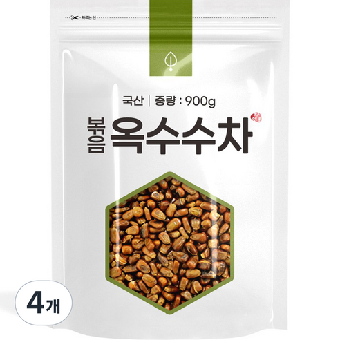 볶음 옥수수차, 900g, 1개입, 4개