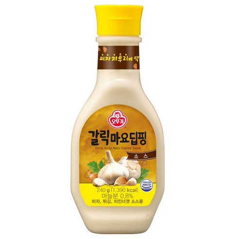 오뚜기 갈릭마요 딥핑소스, 1개, 240g