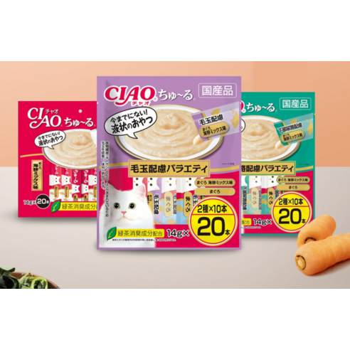 입맛 없는 고양이도 춤추게 하는 마성의 간식, 챠오츄르!