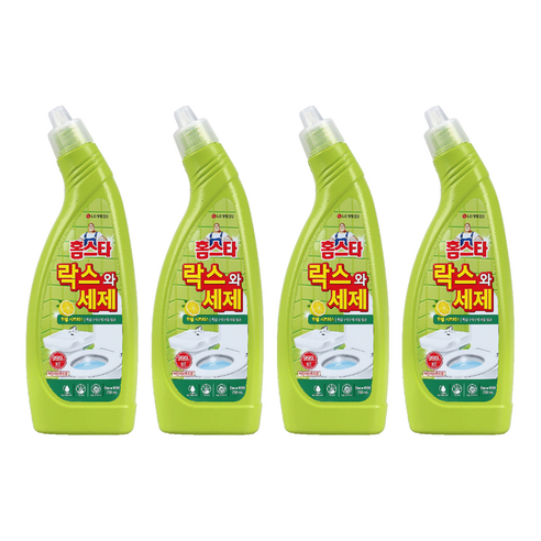 홈스타 락스와세제 허벌 시트러스, 750ml, 4개