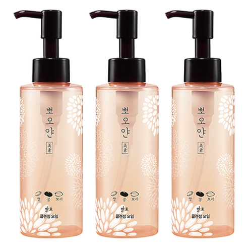 뽀오얀 미소 발효 클렌징 오일, 150ml, 3개
