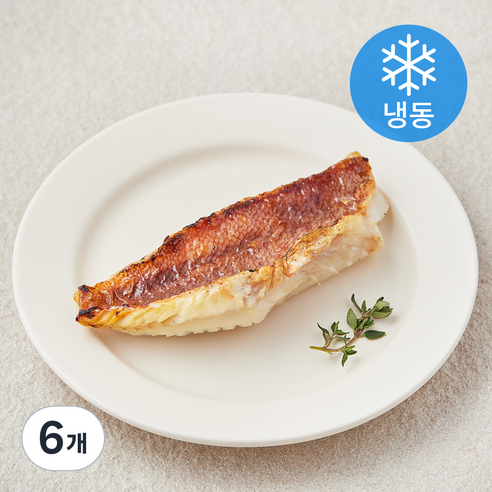 the맛있는 화덕에 바로 구운 불맛 장문 볼락구이 (냉동), 6개, 80g