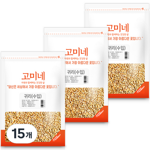 고미네 캐나다 귀리, 1kg, 15개
