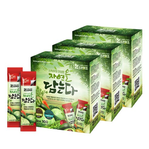 조은약초 스틱형 검은콩 율무환, 90개입, 3g
