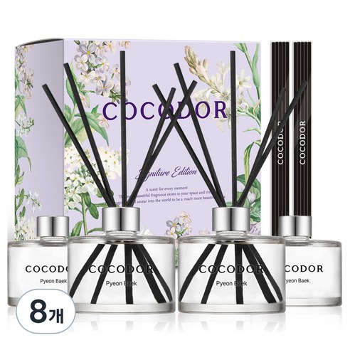코코도르 퍼퓸 디퓨저, 편백, 200ml, 8개