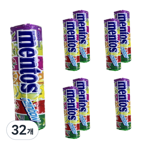 멘토스 뉴레인보우, 37.5g, 32개