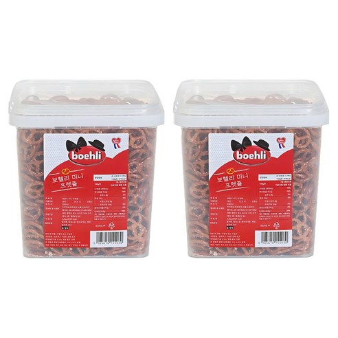 보헬리 미니 프레첼, 1.2kg, 2개