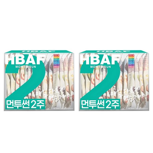 바프 먼투썬 2주 하루견과 280g, 2개