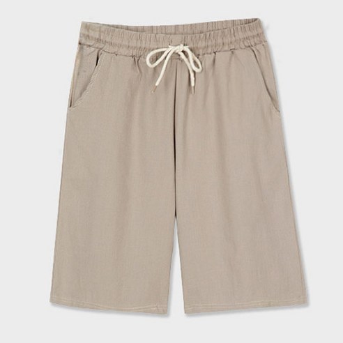 단군 남성용 코튼 홀릭 쿨 린넨 5부 스판 팬츠