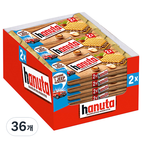 하누타 초코바, 44g, 36개