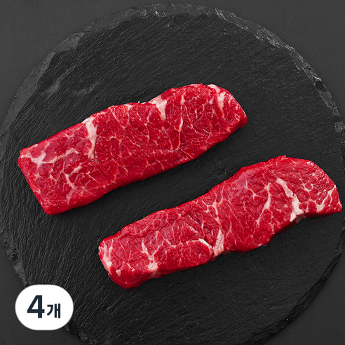 미트엔조이 호주산 소고기 살치살 스테이크용 (냉장), 300g, 4개