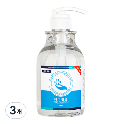 에스떼오뜨젠 더크린 손소독제, 500ml, 3개