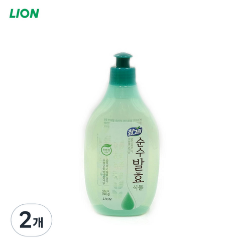 참그린 순수발효 식물 주방세제, 480ml, 2개