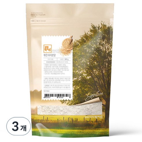 감성먹거리 볶은 귀리 분말, 300g, 3개