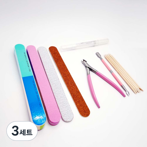 셀프 네일 케어 세트, 8종, 3세트