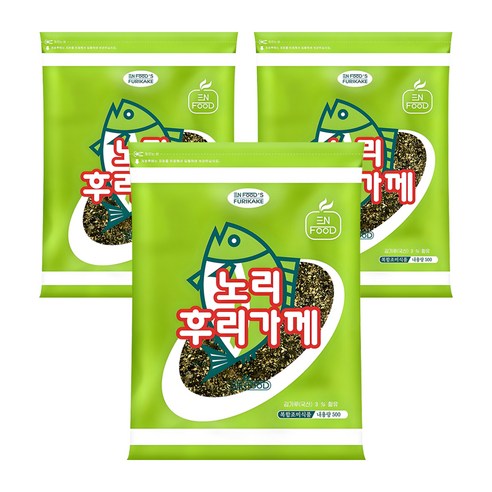 이엔푸드 노리 후리가께, 500g, 3개