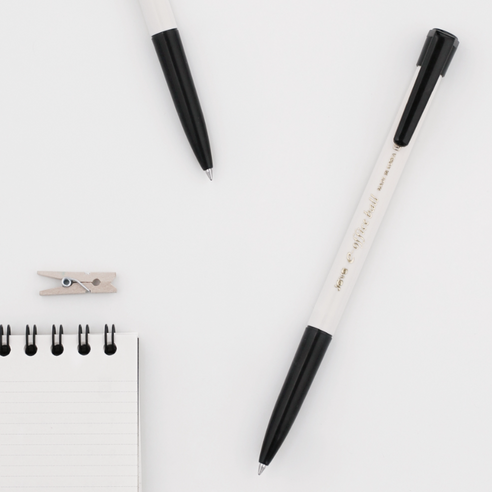 일상에 스며드는 부드러움, 자바펜 e 오피스 볼펜 블랙 36개입