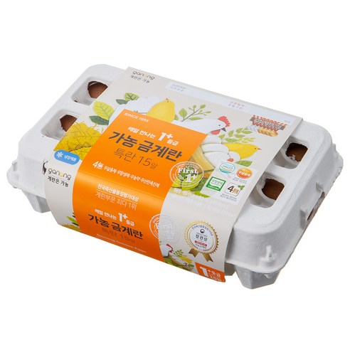 건강과 맛의 완벽한 조화: 가농 무항생제 1+등급 특란