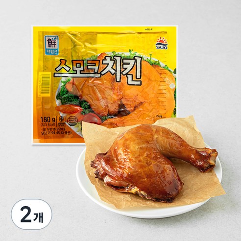 대림선 스모크치킨, 180g, 2개