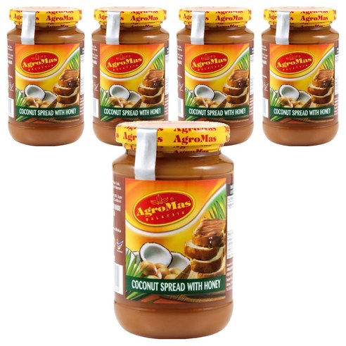 아그로마스 카야 코코넛 허니 스프레드, 450g, 5개