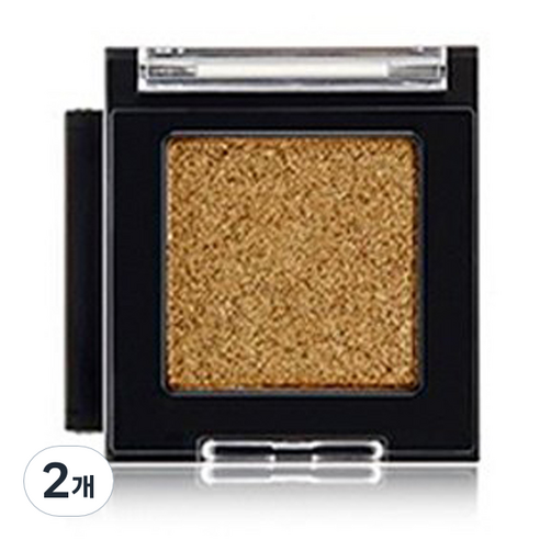 더페이스샵 모노 큐브 아이섀도우 글리터 1.8g, GD01 골드비치, 2개