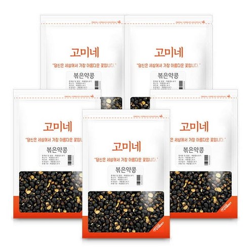 고미네 볶은 약콩, 150g, 5개입