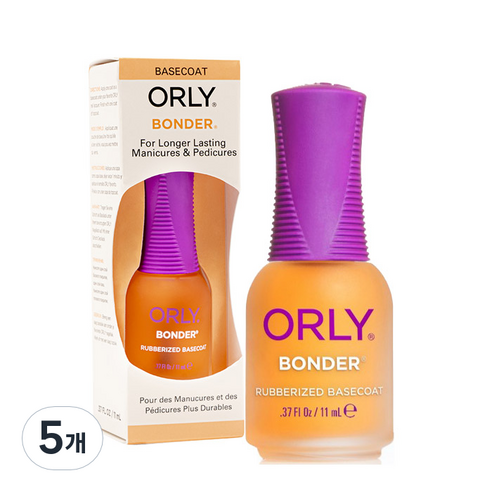 오를리 본더 베이스코트 11ml, 5개