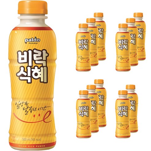 팔도 비락식혜, 500ml, 12개