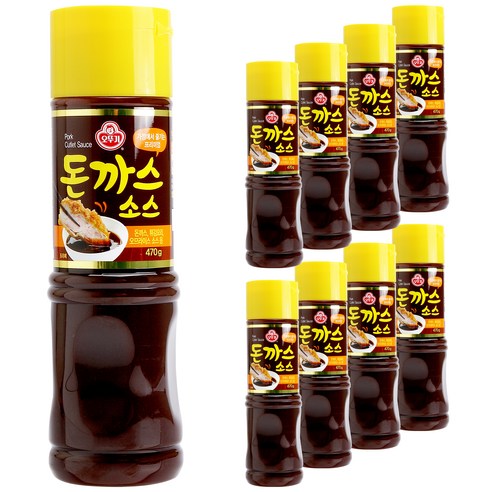오뚜기 돈까스 소스, 470g, 9개