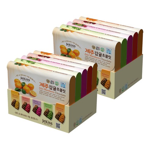 제키스 제주 종합 초콜릿 5종 세트, 175g, 2세트