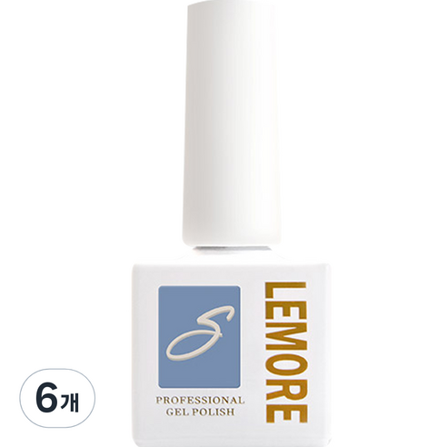 르모어 유리알광택 논와이프 탑젤, Super, 10ml, 6개