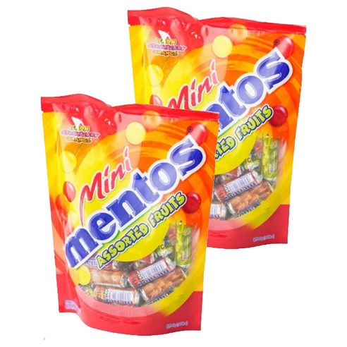 멘토스 미니멘토스 푸르트 캔디 31개입, 310g, 2개