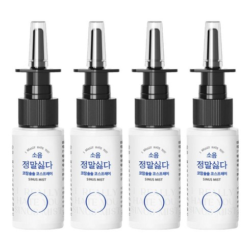 정말싫다 소음 코잠솔솔 스프레이, 4개