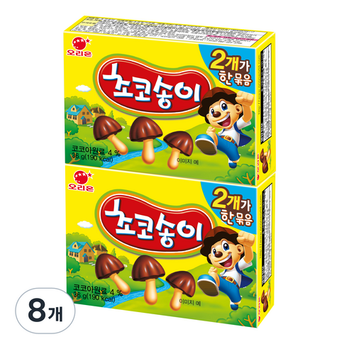 오리온 초코송이, 36g, 8개