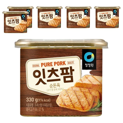 대상 청정원 잇츠팜, 330g, 6개