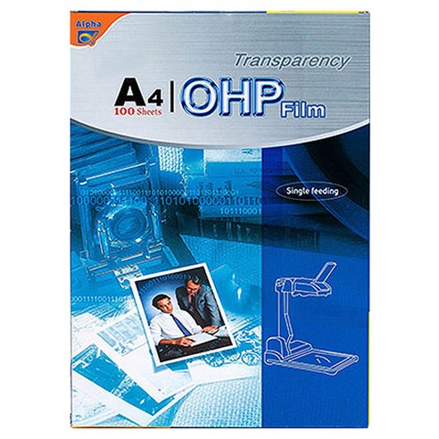 알파 OHP 필름 투명한 색감으로 강력한 효과를 선사하는 필름!