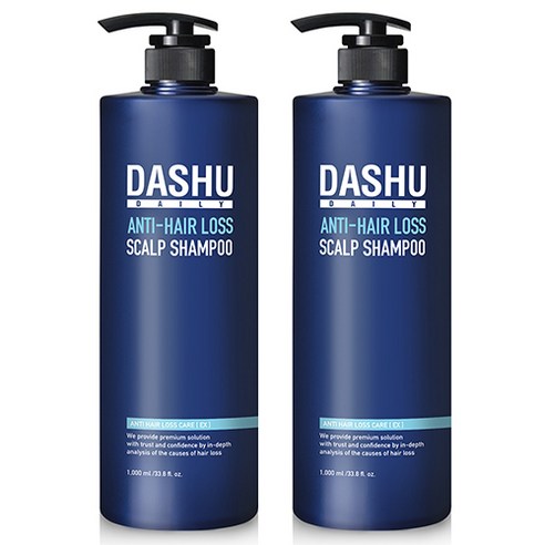 다슈 데일리 한방 두피 골드 샴푸 EX, 1000ml, 2개