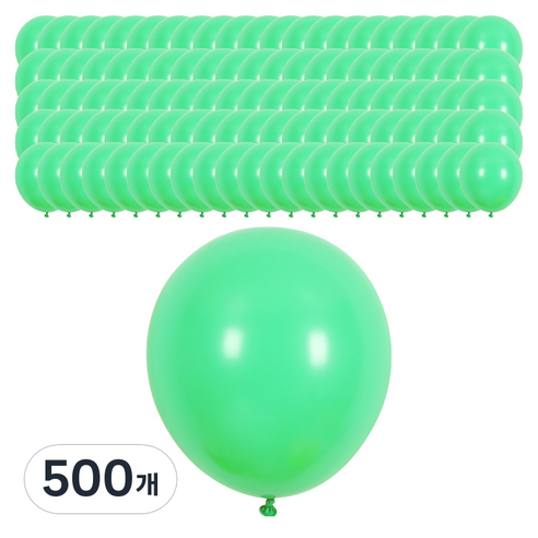 EUMES 이벤트 풍선 일반, 그린, 500개