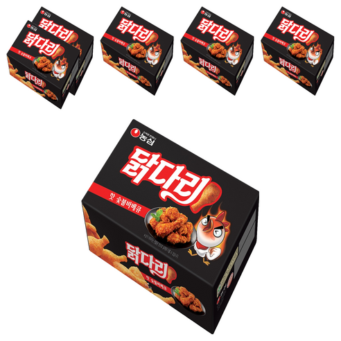 농심닭다리 핫 숯불바베큐 맛