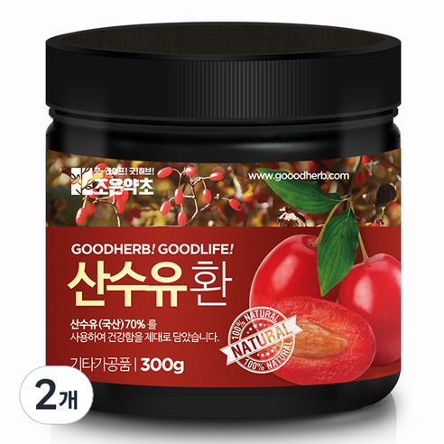 조은약초 프리미엄 산수유환, 300g, 1개